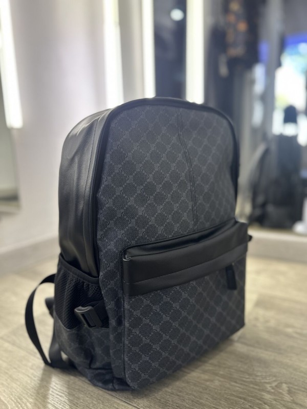 Чоловічий рюкзак із текстурним принтом casual backpack