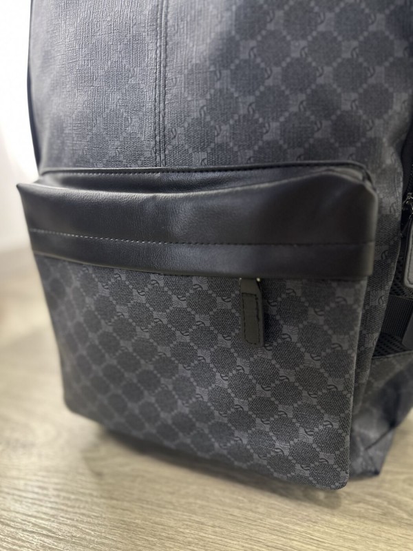 Чоловічий рюкзак із текстурним принтом casual backpack  -  Зображення 5