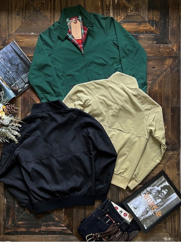 Куртка мужская G9 с красной подкладкой Harrington retro line  - Изображение 10