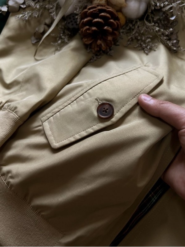 Куртка мужская G9 с красной подкладкой Harrington retro line  - Изображение 11