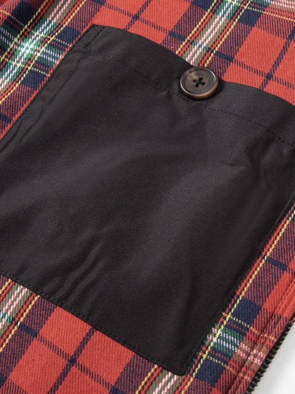 Куртка мужская G9 с красной подкладкой Harrington retro line  - Изображение 13
