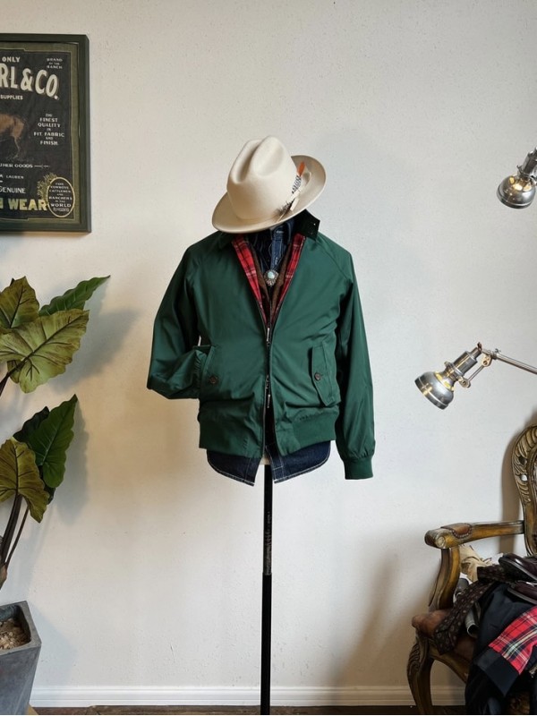 Куртка мужская G9 с красной подкладкой Harrington retro line  - Изображение 7