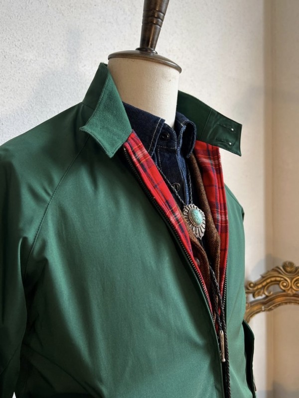 Куртка мужская G9 с красной подкладкой Harrington retro line  - Изображение 8
