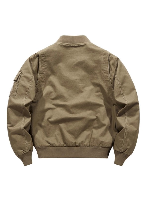Бомбер DPO в стилі "flight jacket" з бавовни - Зображення 12