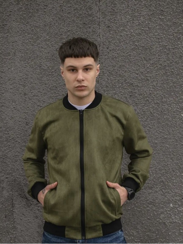 Бомбер з екозамші без підкладки  - Зображення 6 | dp-paradise.com