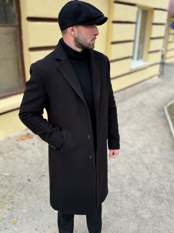 Пальто подовжене з м'якої вовни timeless-soft-coat  -  Зображення 1