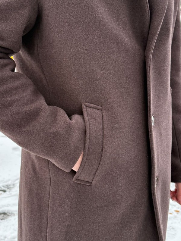 Пальто удлиненное из мягкой шерсти timeless-soft-coat  - Изображение 17
