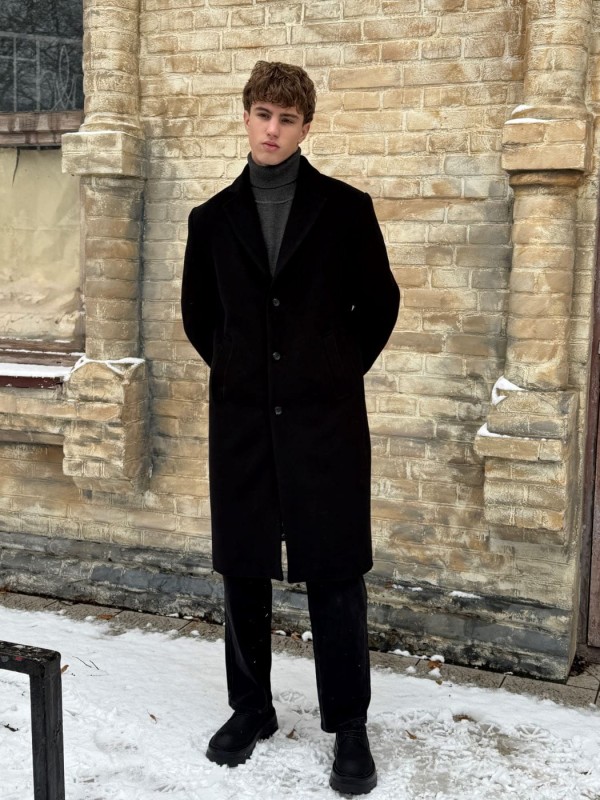 Пальто удлиненное из мягкой шерсти timeless-soft-coat  - Изображение 4