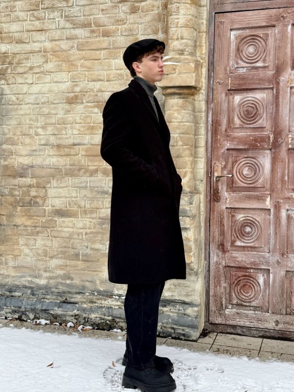 Пальто удлиненное из мягкой шерсти timeless-soft-coat  - Изображение 5
