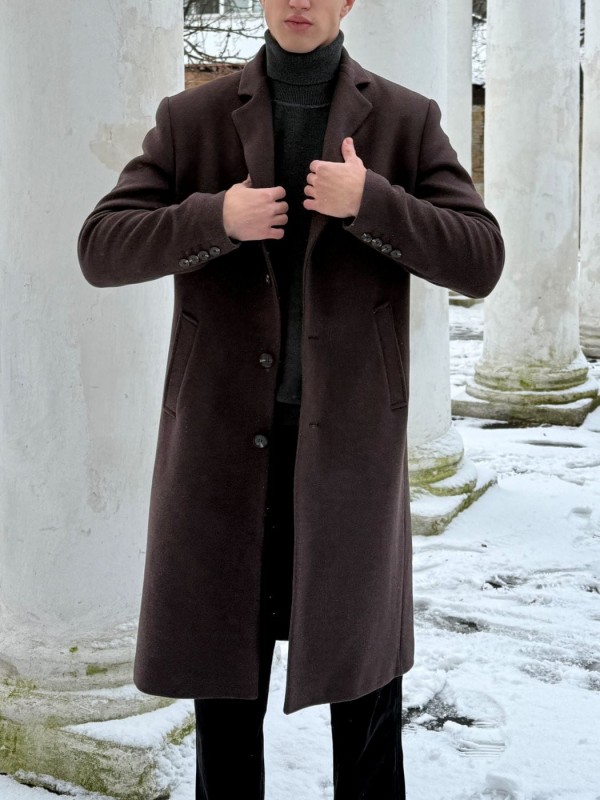 Пальто удлиненное из мягкой шерсти timeless-soft-coat  - Изображение 14