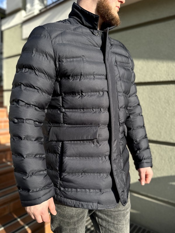 Куртка классического кроя с воротником-стойкой soldered classic