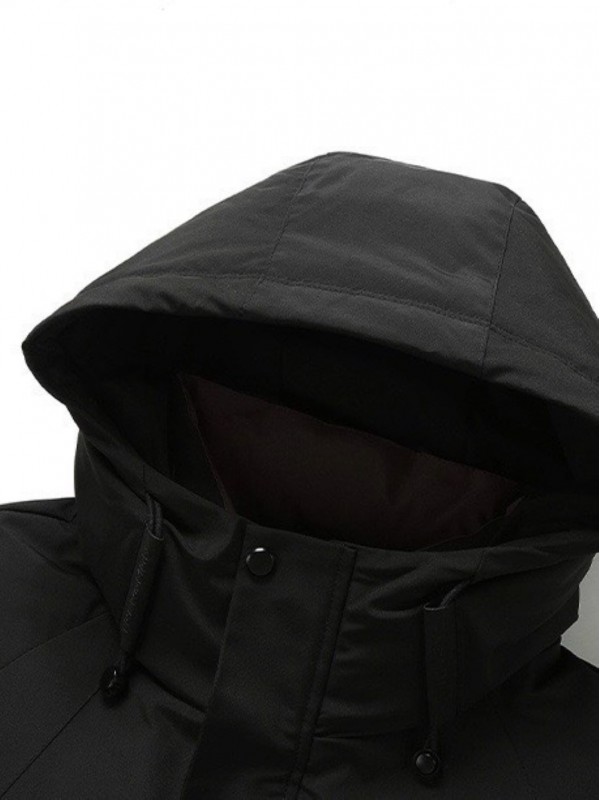 Мужская практичная зимняя пуховая куртка cold proof  - Изображение 11