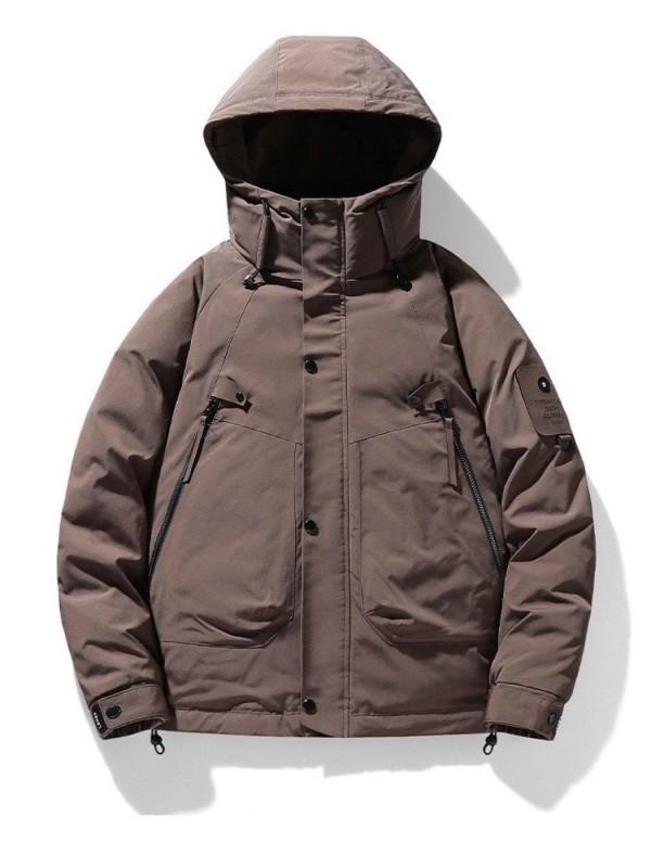 Мужская практичная зимняя пуховая куртка cold proof  - Изображение 8