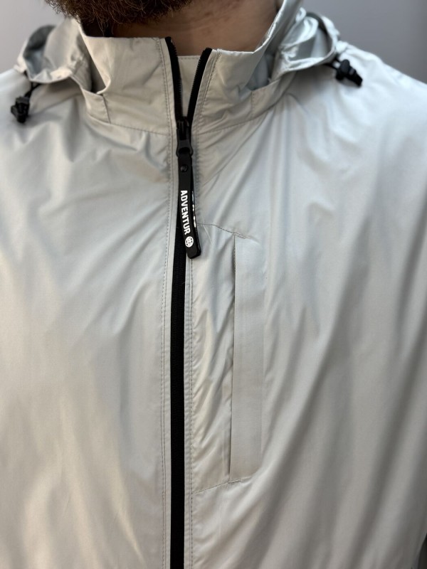 Мужская ветровка с капюшоном premium windbreaker  - Изображение 3