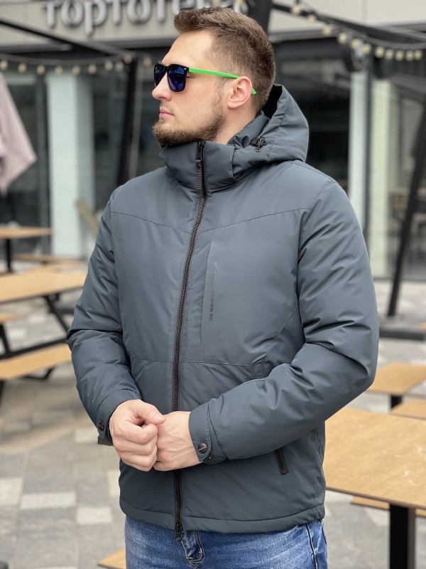 Куртка Snow Bears 266 універсальна в стилі casual не прошита oskar-winter синя - Зображення 11