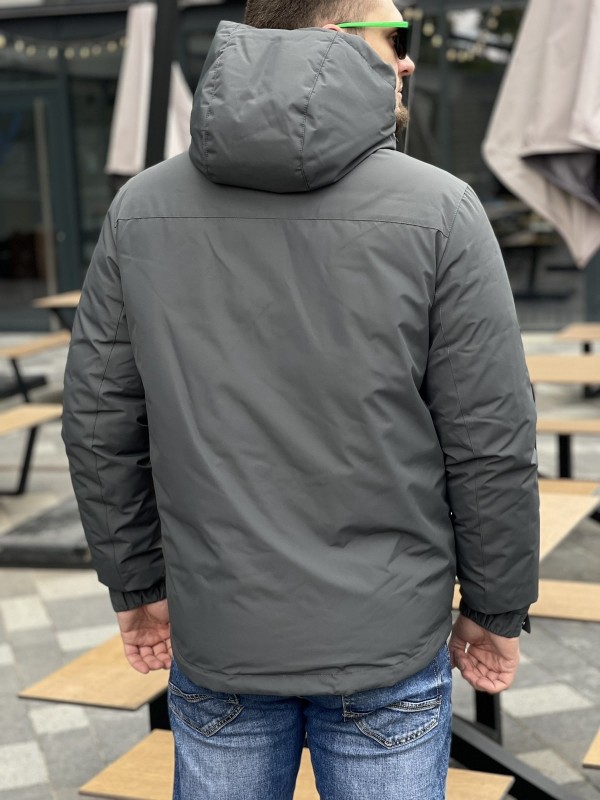 Куртка Snow Bears 266 універсальна в стилі casual не прошита oskar-winter сірий - Зображення 5