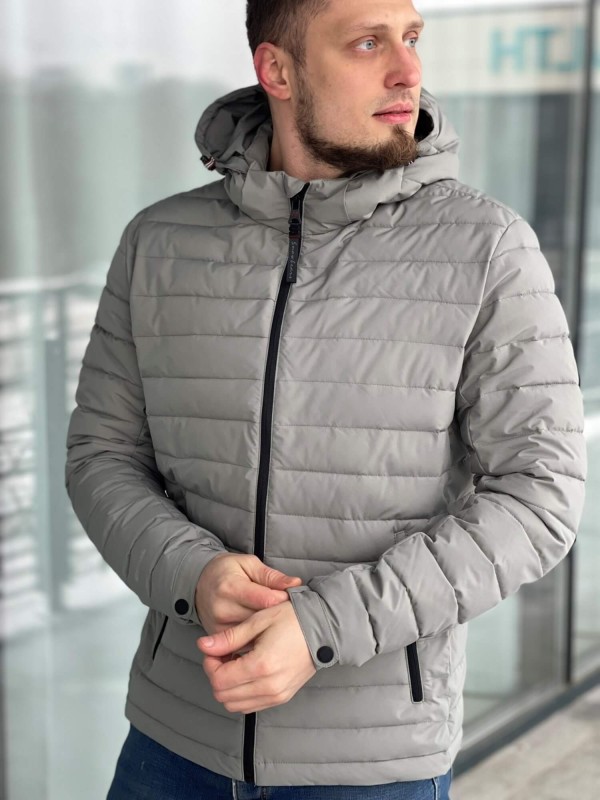 Куртка SnowBears 217 та 220 демісезонна прошита з капюшон - Зображення 1Куртка SnowBears 217 та 220 демісезонна прошита з капюшон - Зображення 2