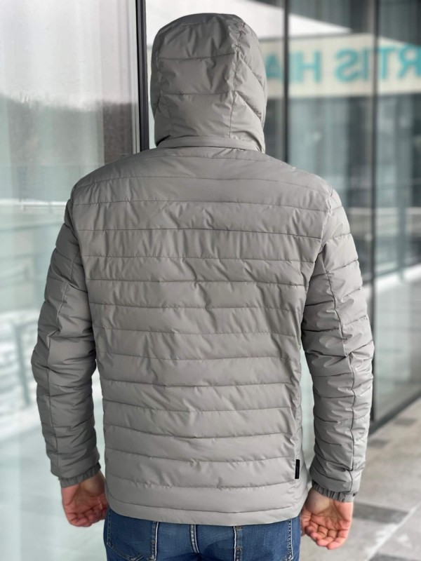 Куртка SnowBears 217 та 220 демісезонна прошита з капюшон - Зображення 4