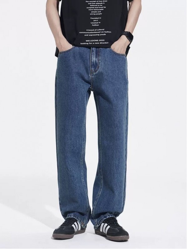 Чоловічі прямі джинси з вінтажним ефектом vintage straight cut