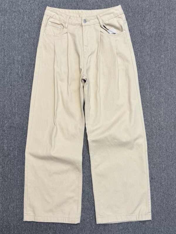 Мужские джинсы прямого кроя casual straight jeans  - Изображение 5