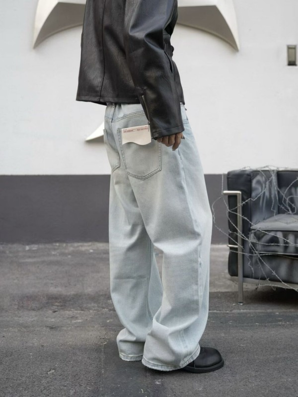 Стильные мужские джинсы свободного кроя baggy style  - Изображение 2