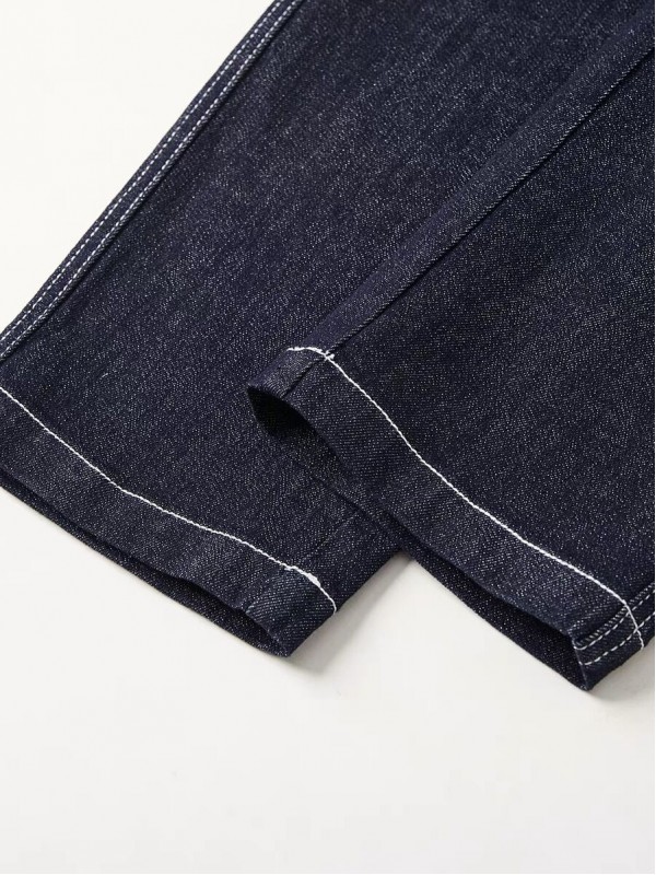 Джинси вільного крою з акцентною строчкою jeans contrast stitch  -  Зображення 5