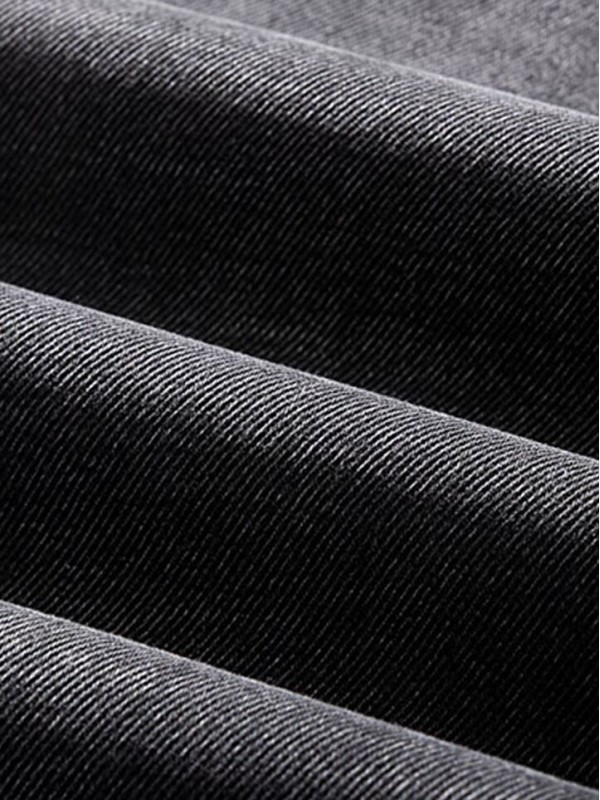 Чоловічі джинси широкого крою з резинкою на поясі baggy jeans  -  Зображення 5