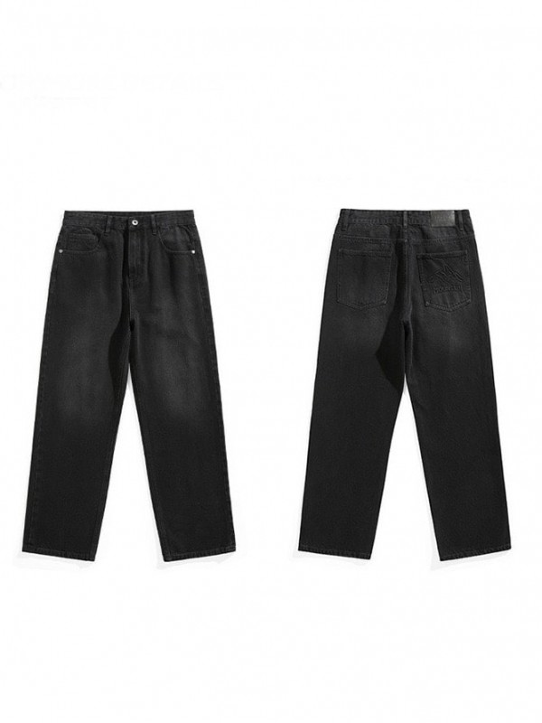 Джинсы свободны в новом стиле straight loose high-mountain  - Изображение 7