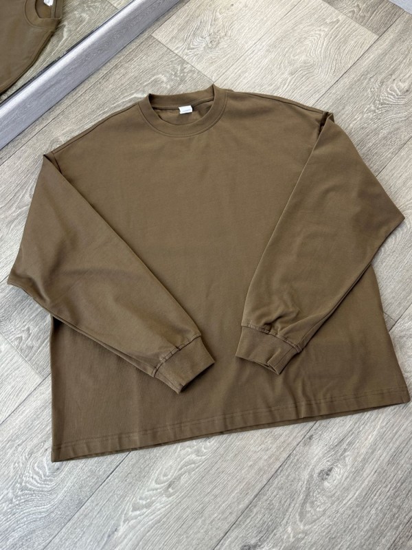 Мужской базовый лонгслив прямого кроя casual form   - Изображение 5