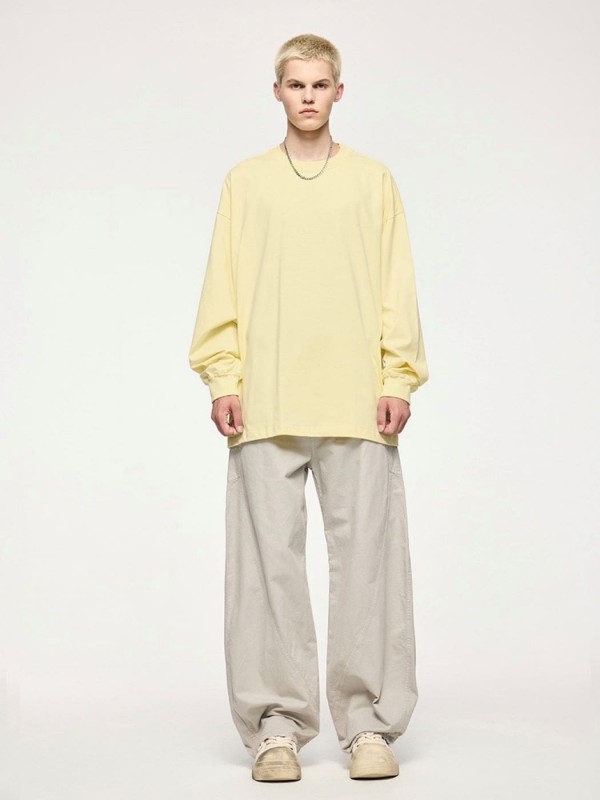 Мужской базовый лонгслив прямого кроя casual form   - Изображение 6