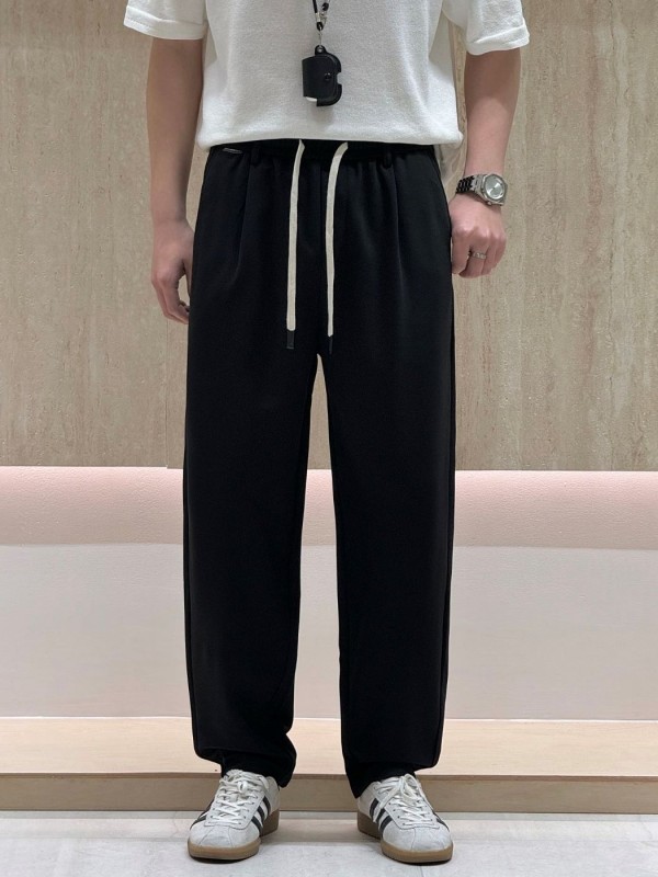 Легкие брюки в стиле casual на резинке  - Изображение 6