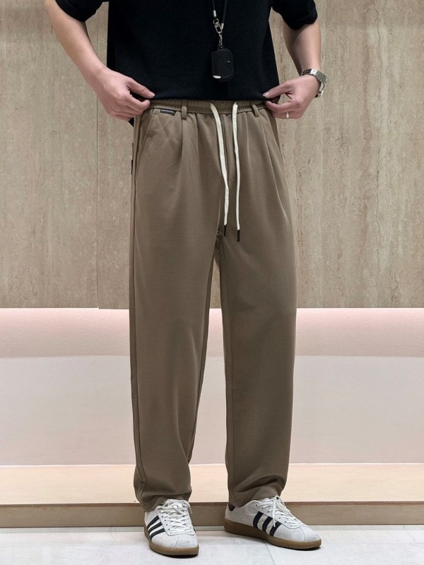 Легкие брюки в стиле casual на резинке  - Изображение 8