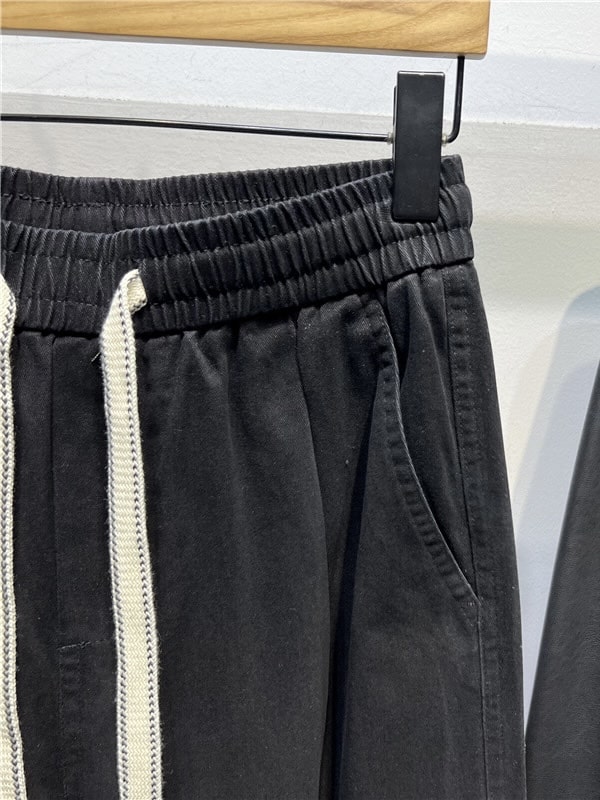Штаны свободного кроя хлопковые на резинке pure-workwear  - Изображение 9