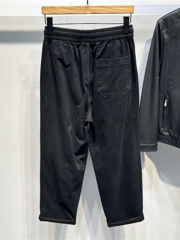 Штаны свободного кроя хлопковые на резинке pure-workwear  - Изображение 11
