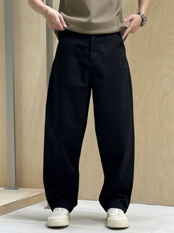Чоловічі бавовняні штани вільного крою baggy fit  -  Зображення 5