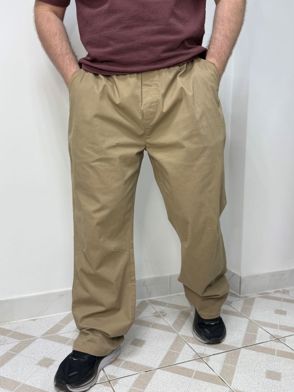 Комфортні бавовняні чоловічі штани прямого крою minimal pants