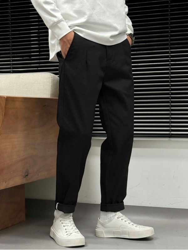 Класичні чоловічі брюки в стилі city casual 