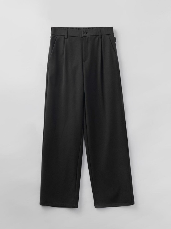 Минималистичные прямые и широкие мужские штаны urban classic  - Изображение 6