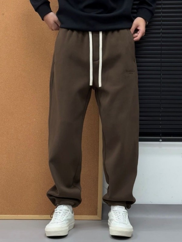 Чоловічі універсальні флісові штани на резинці cozy fleece
