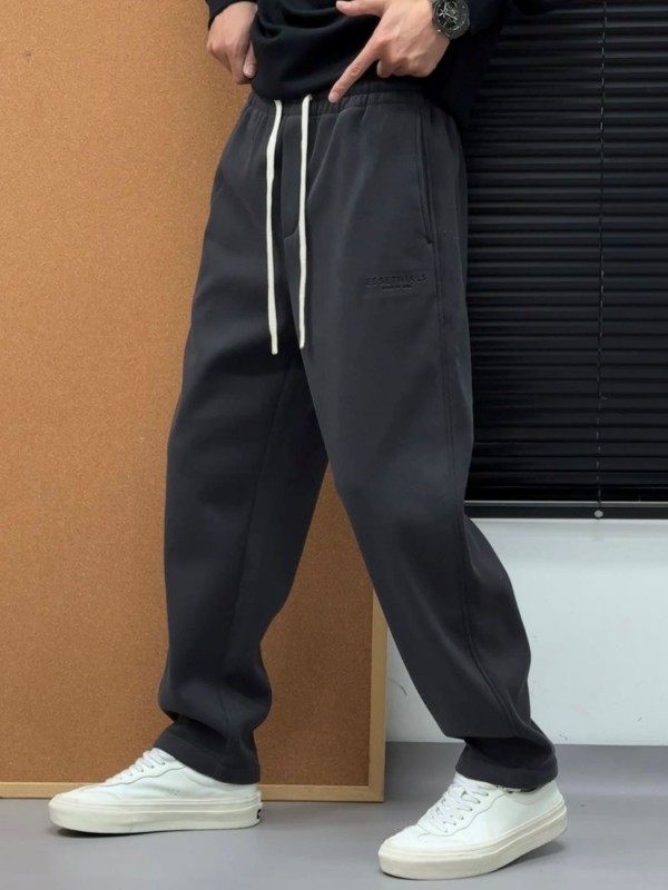 Мужские универсальные флисовые штаны на резинке cozy fleece  - Изображение 9