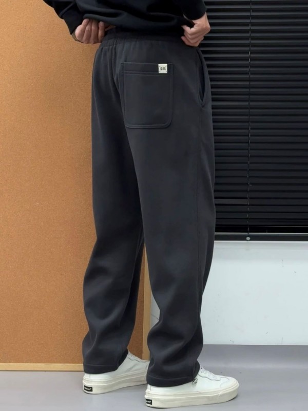 Мужские универсальные флисовые штаны на резинке cozy fleece  - Изображение 12