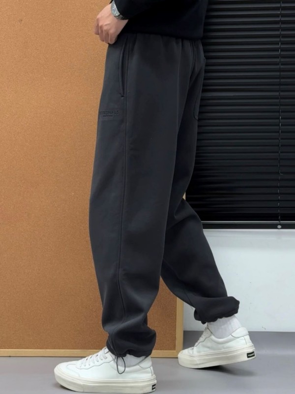 Мужские универсальные флисовые штаны на резинке cozy fleece  - Изображение 13