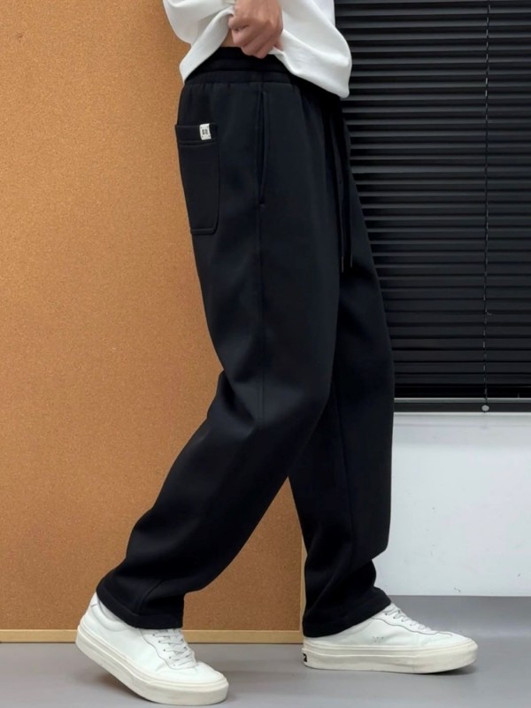 Мужские универсальные флисовые штаны на резинке cozy fleece  - Изображение 7