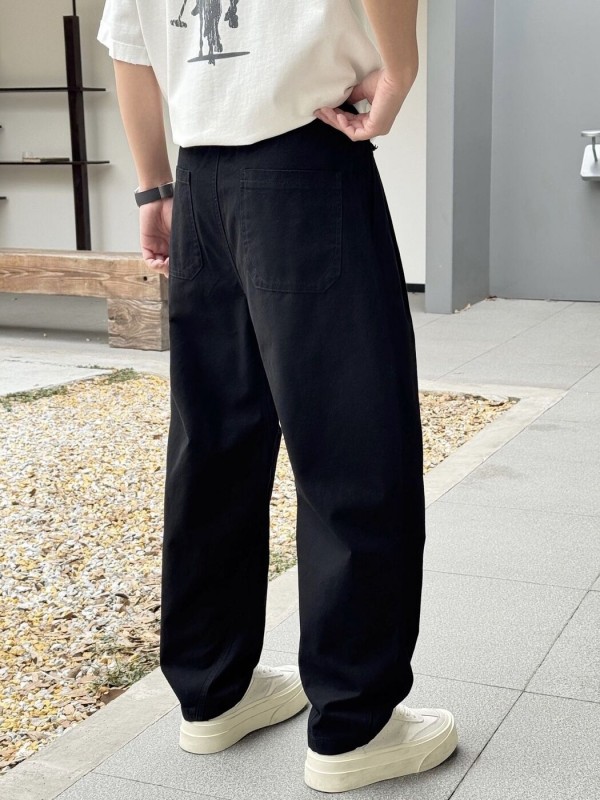 Удобные мужские штаны с поясом на резинке casual pants  - Изображение 2