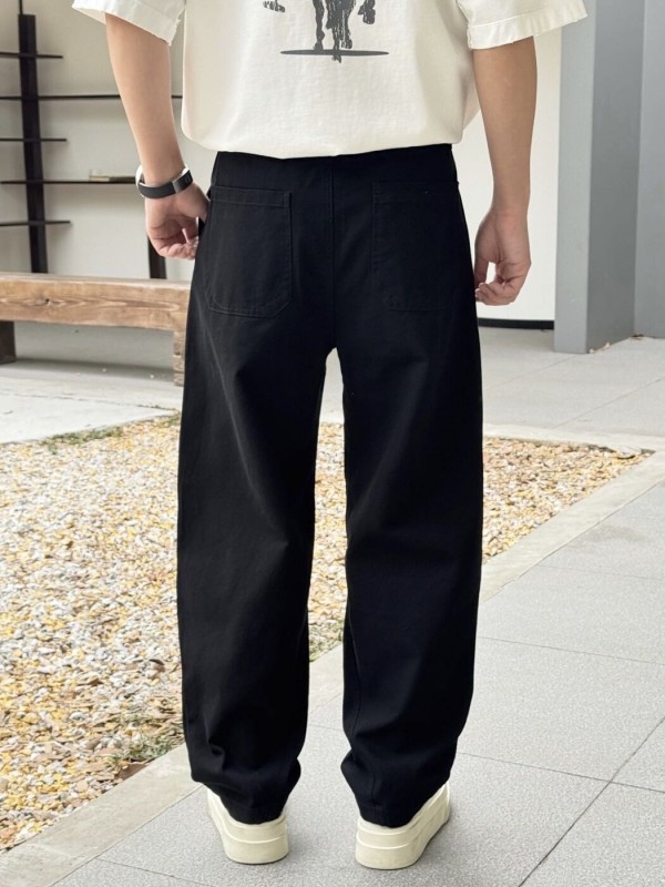 Удобные мужские штаны с поясом на резинке casual pants  - Изображение 3