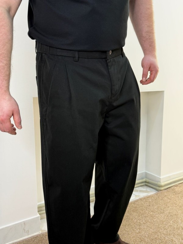 Универсальные мужские брюки свободного и прямого кроя stylish pants  - Изображение 5