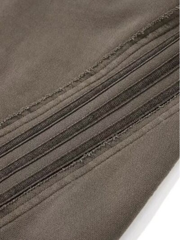 Чоловічі широкі штани з декоративними швами та кишенями baggy pants wide fit  -  Зображення 4