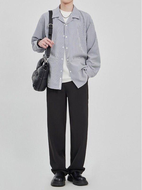 Прямые брюки DPO в стиле SMART CASUAL - Изображение 4