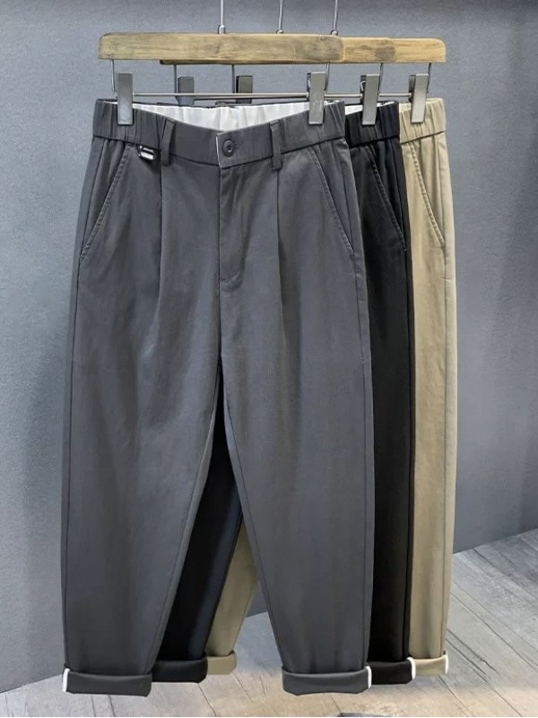 Штаны чиносы минималистичные slight-chinos  - Изображение 3