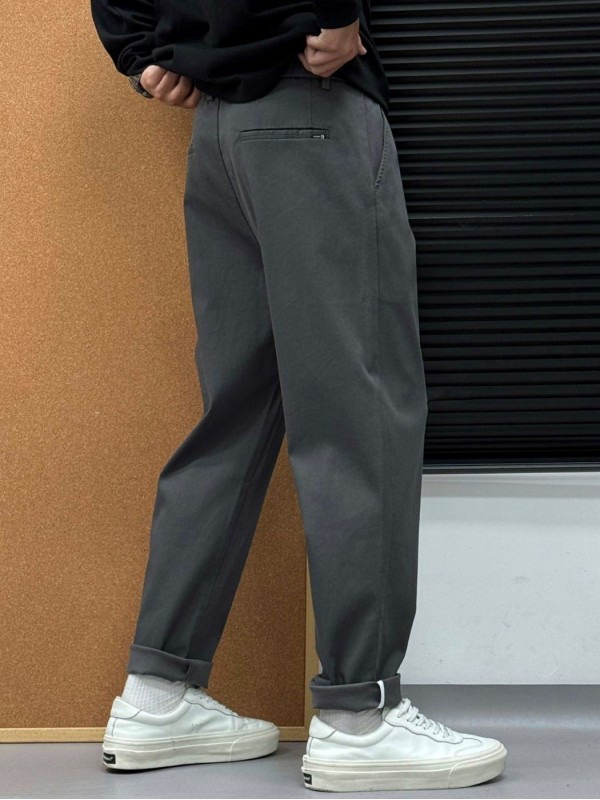 Штаны чиносы минималистичные slight-chinos  - Изображение 2